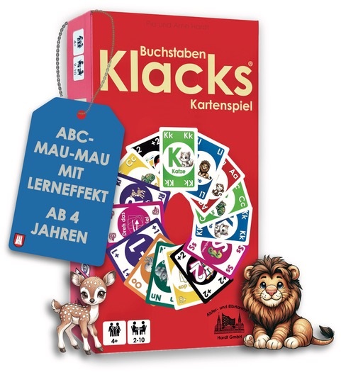 Buchstaben Klacks - Das ABC-Mau-Mau für Kinder