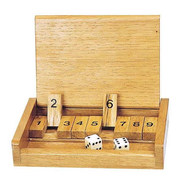 'Shut the box' midi, Würfelspiel von Goki