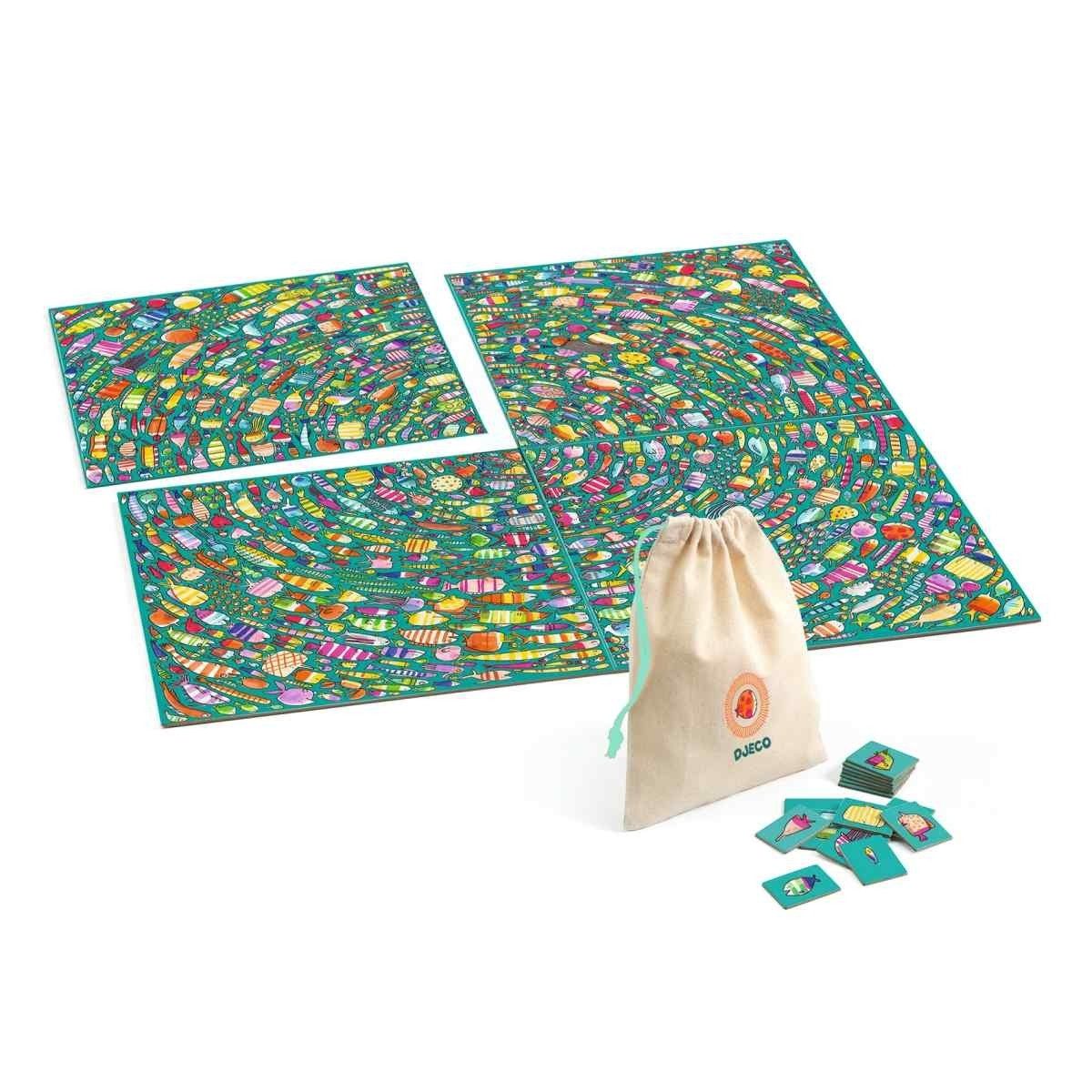 Djeco Wimmelspiel Crazy! Obs 'Fishy Fish'