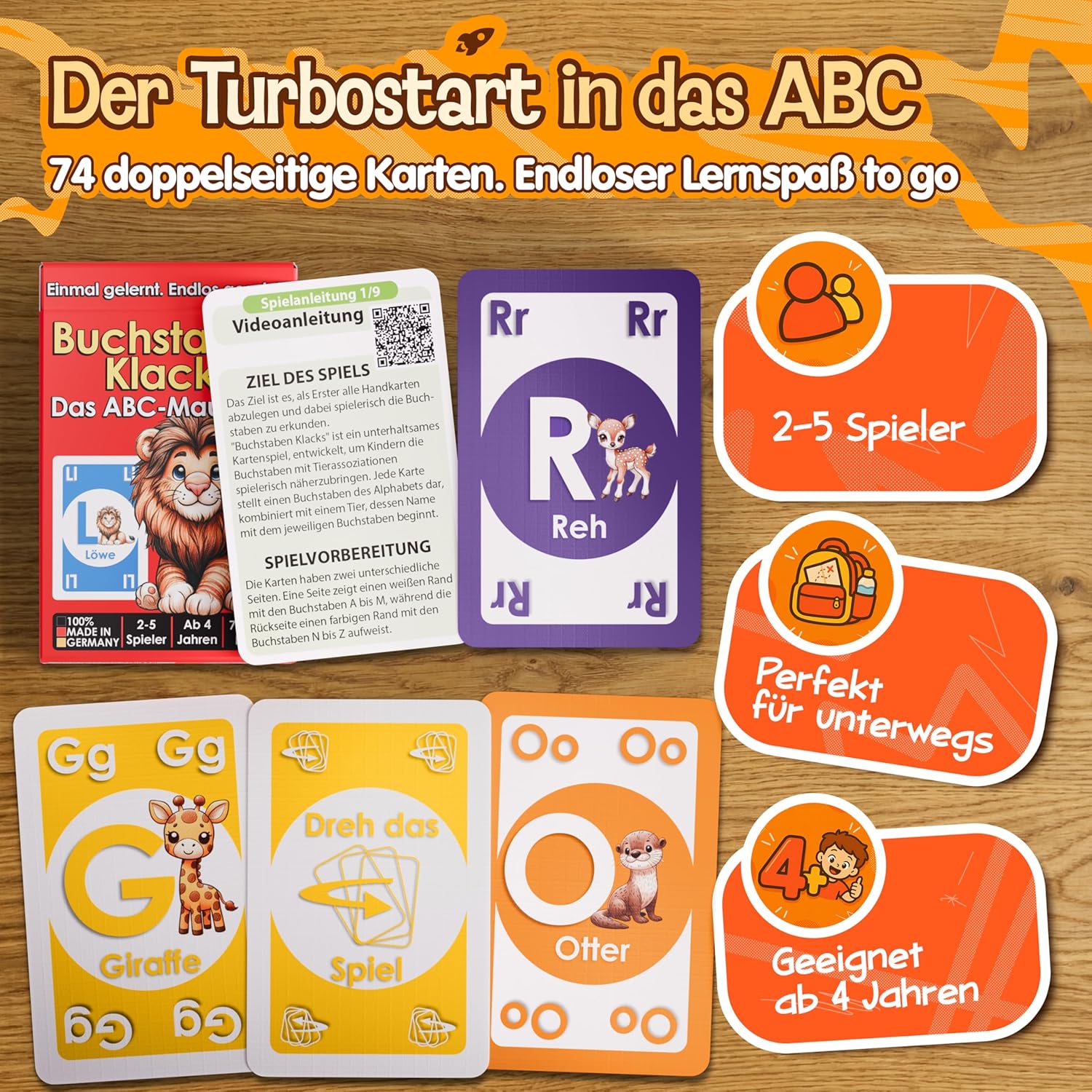 Buchstaben Klacks - Pocket Edition Löwe