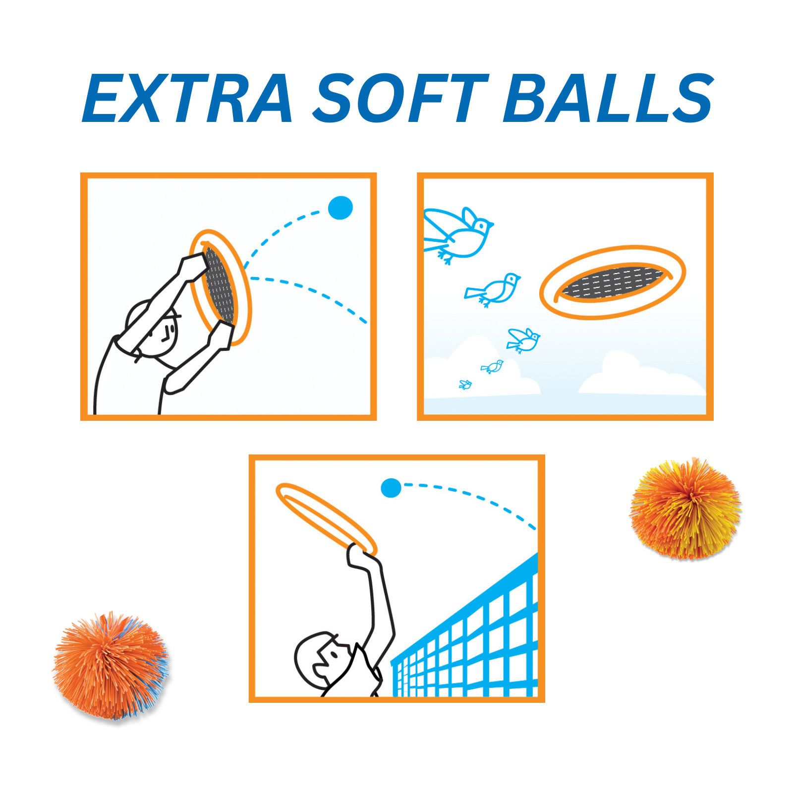 Ogo Sport®  Ersatzbälle 2er