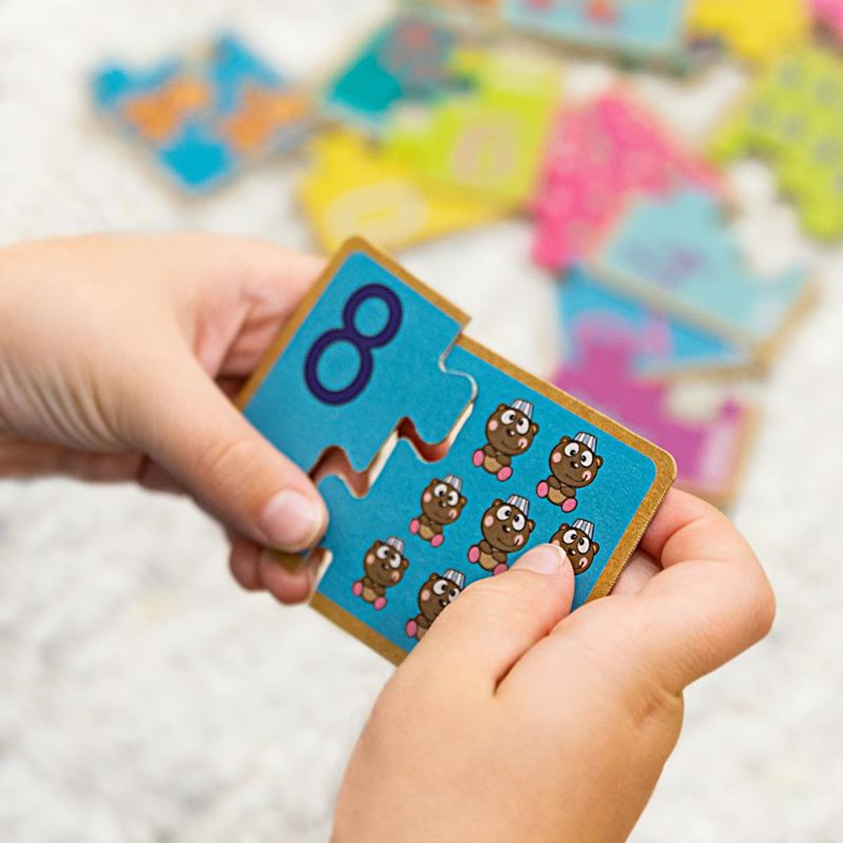 ABC CHAMPIONS Zahlen-Lernspielkarten-Set 42-teilig