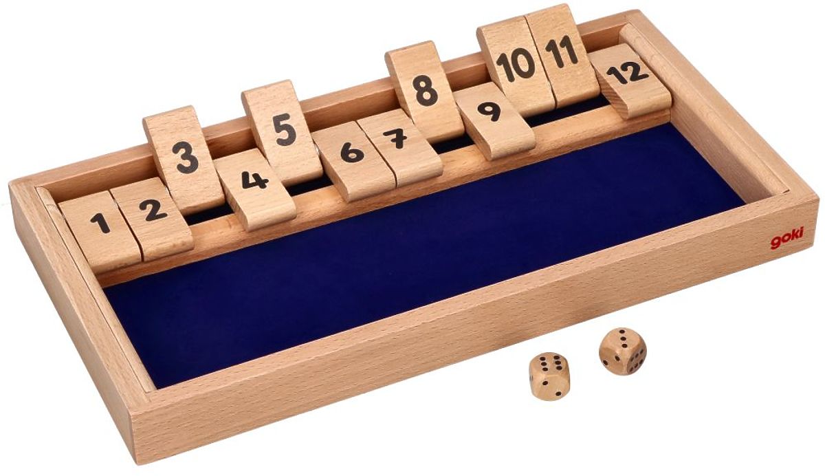 'Shut the box' Würfelspiel von goki