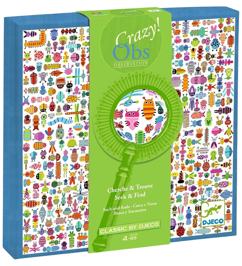 Djeco Wimmelspiel Crazy! Obs 'Kleine Bestien'
