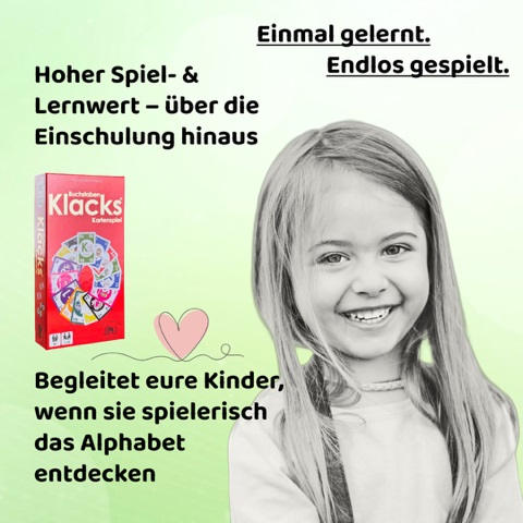 Buchstaben Klacks - Das ABC-Mau-Mau für Kinder