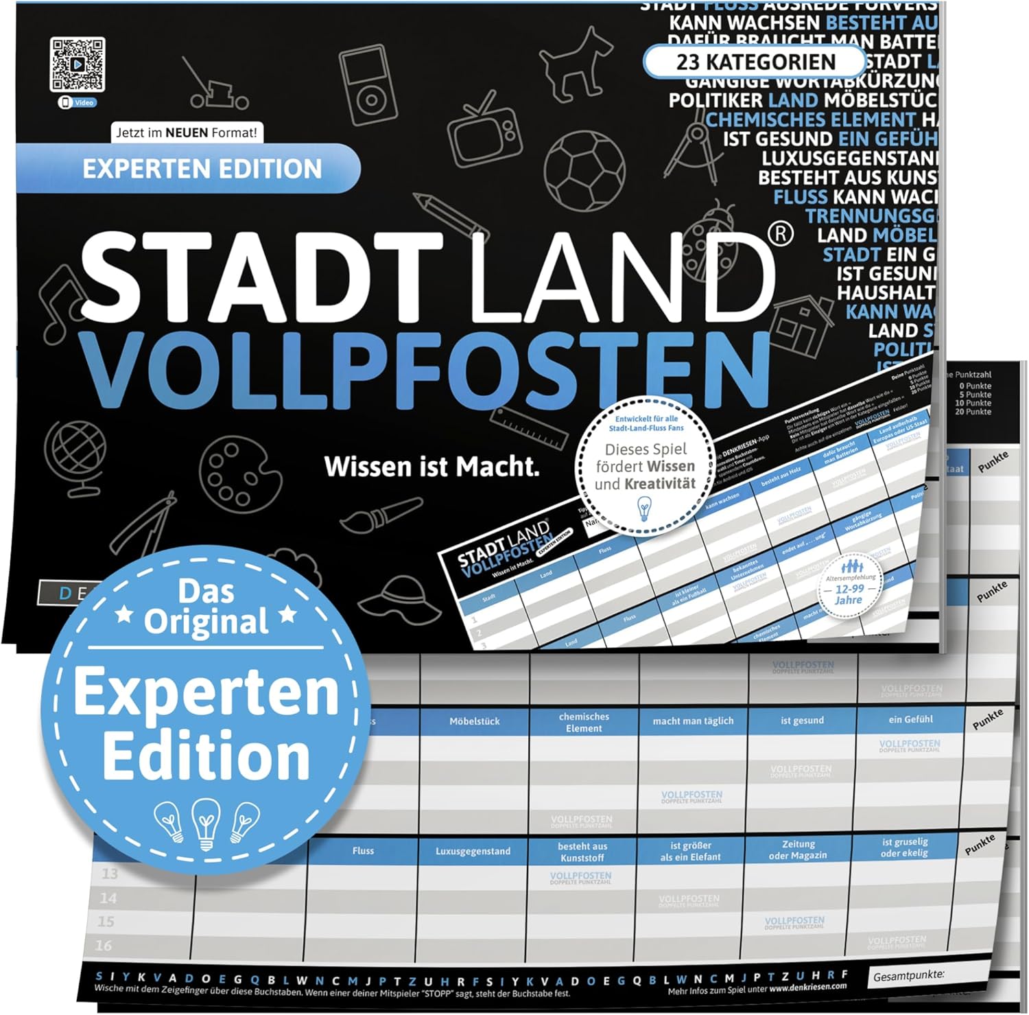 Stadt Land Vollpfosten 'Wissen ist Macht' Experten Edition