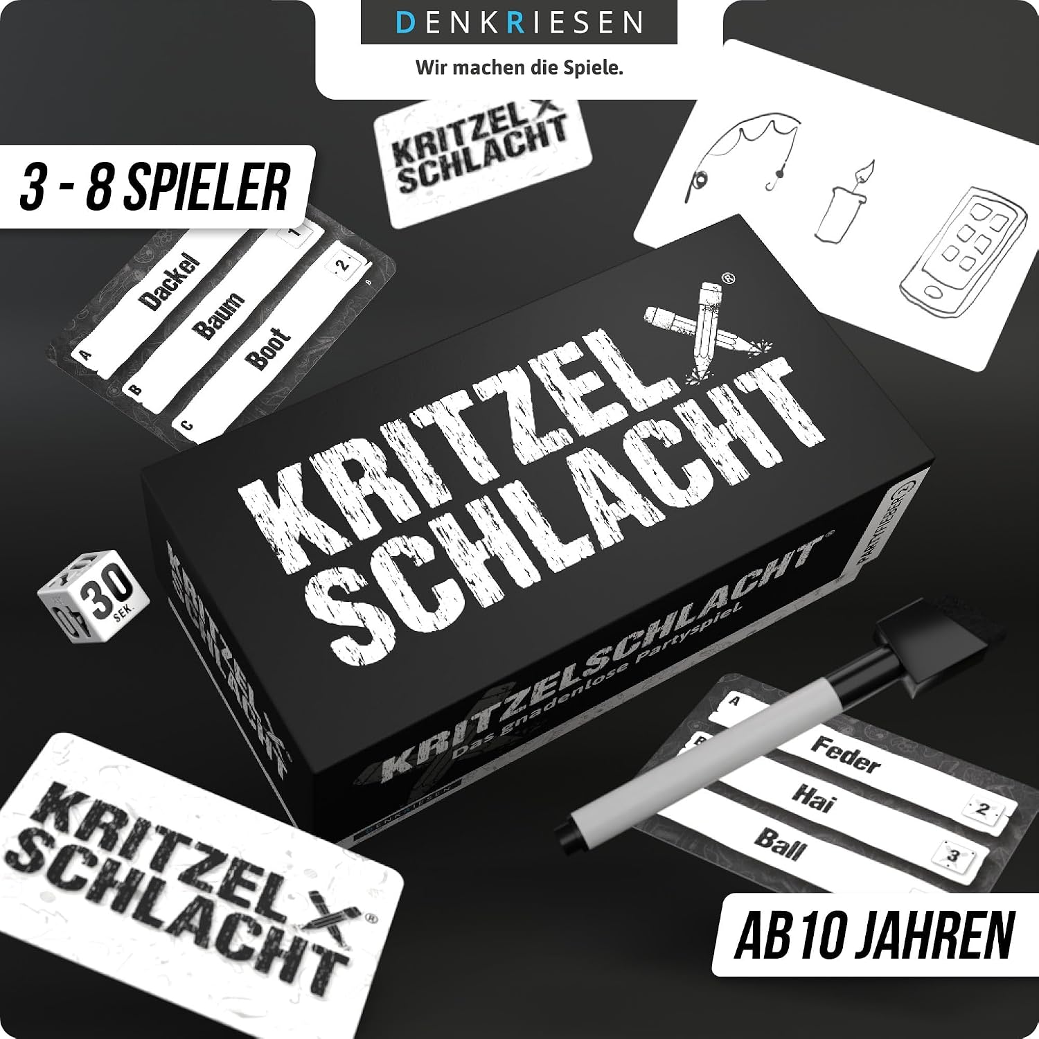 Denkriesen - Partyfieber 'KRITZELSCHLACHT'