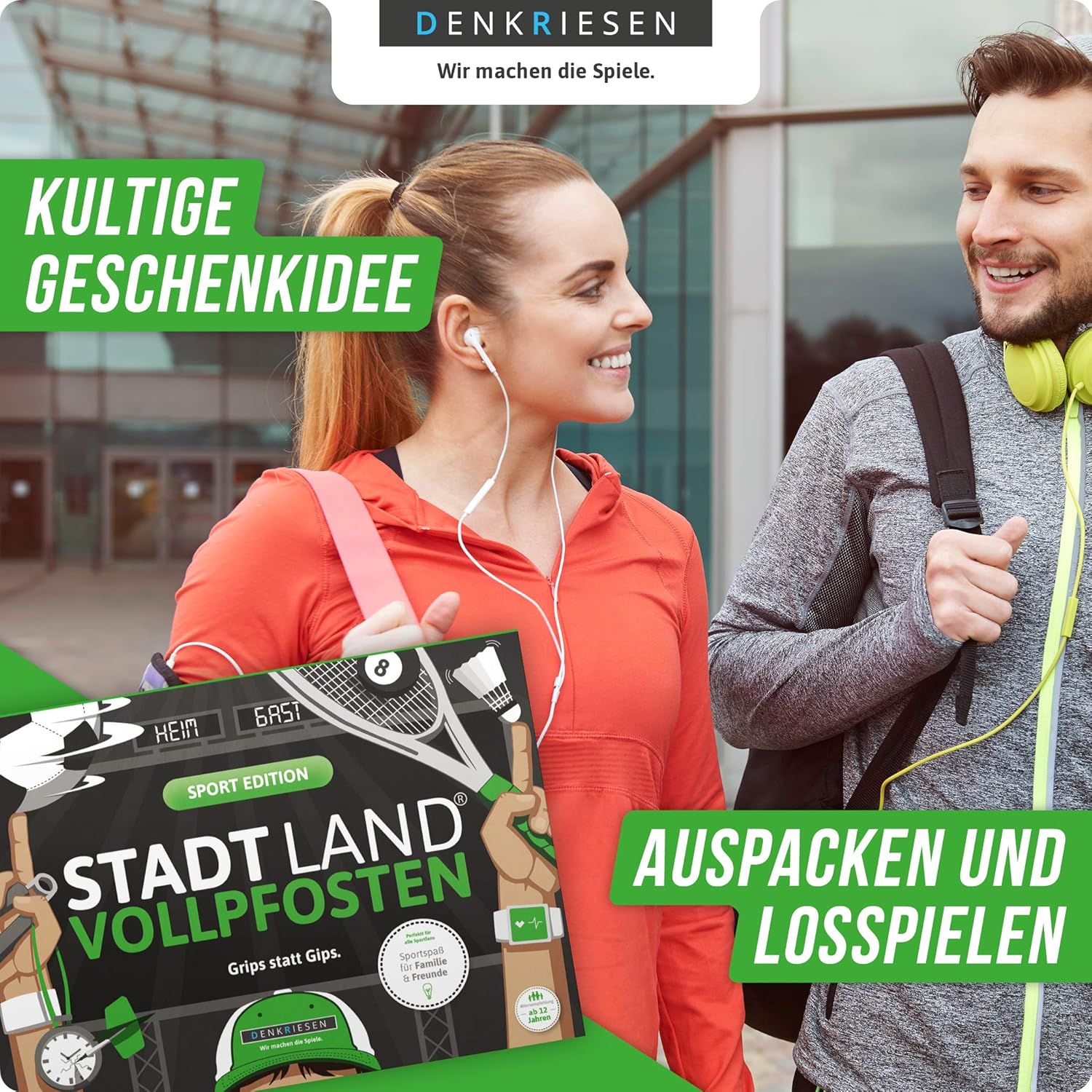 Stadt Land Vollpfosten 'Heimspiel' Fußball Edition Spielbloc