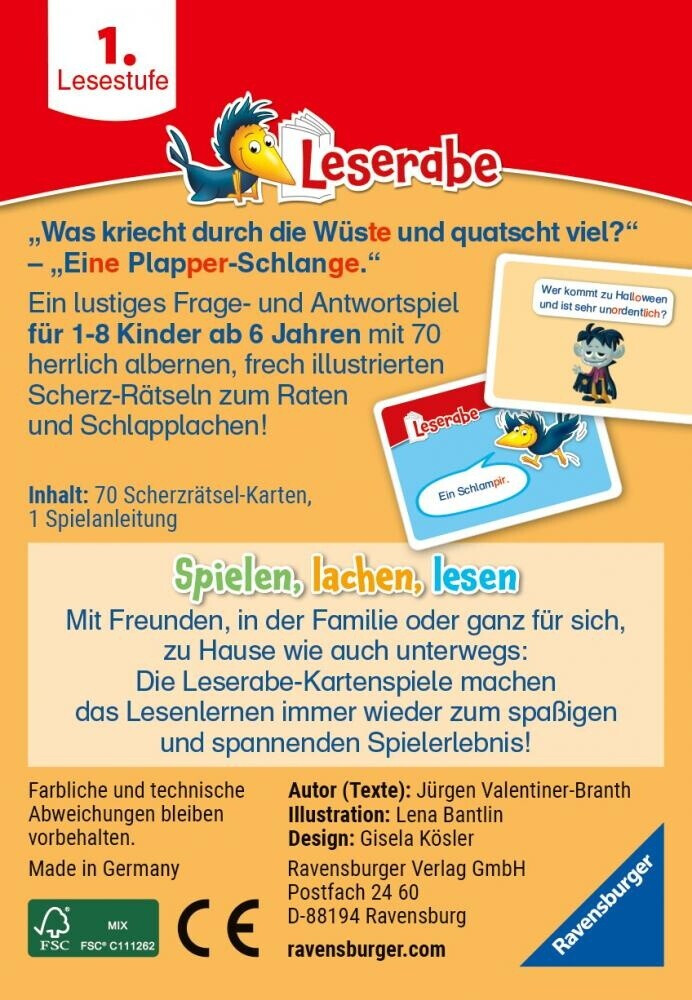 Leserabe 'Scherz-Rätsel'