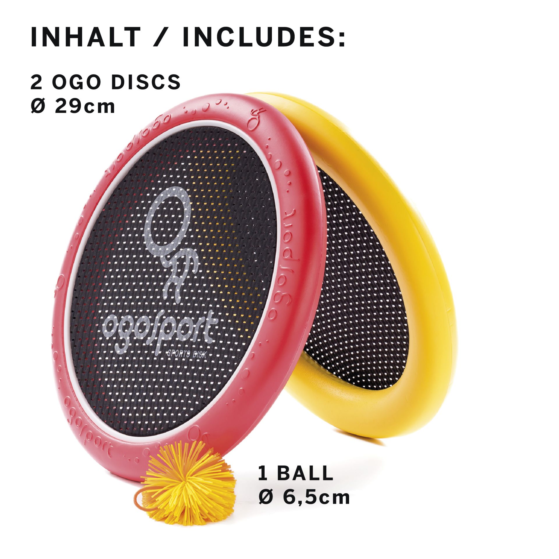 Ogo Sport® Set 3-teilig, gelb-rot